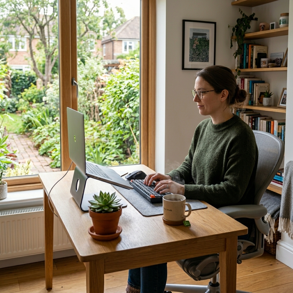 Laptop stands for desk UK 2026: ergonomic options for better posture.