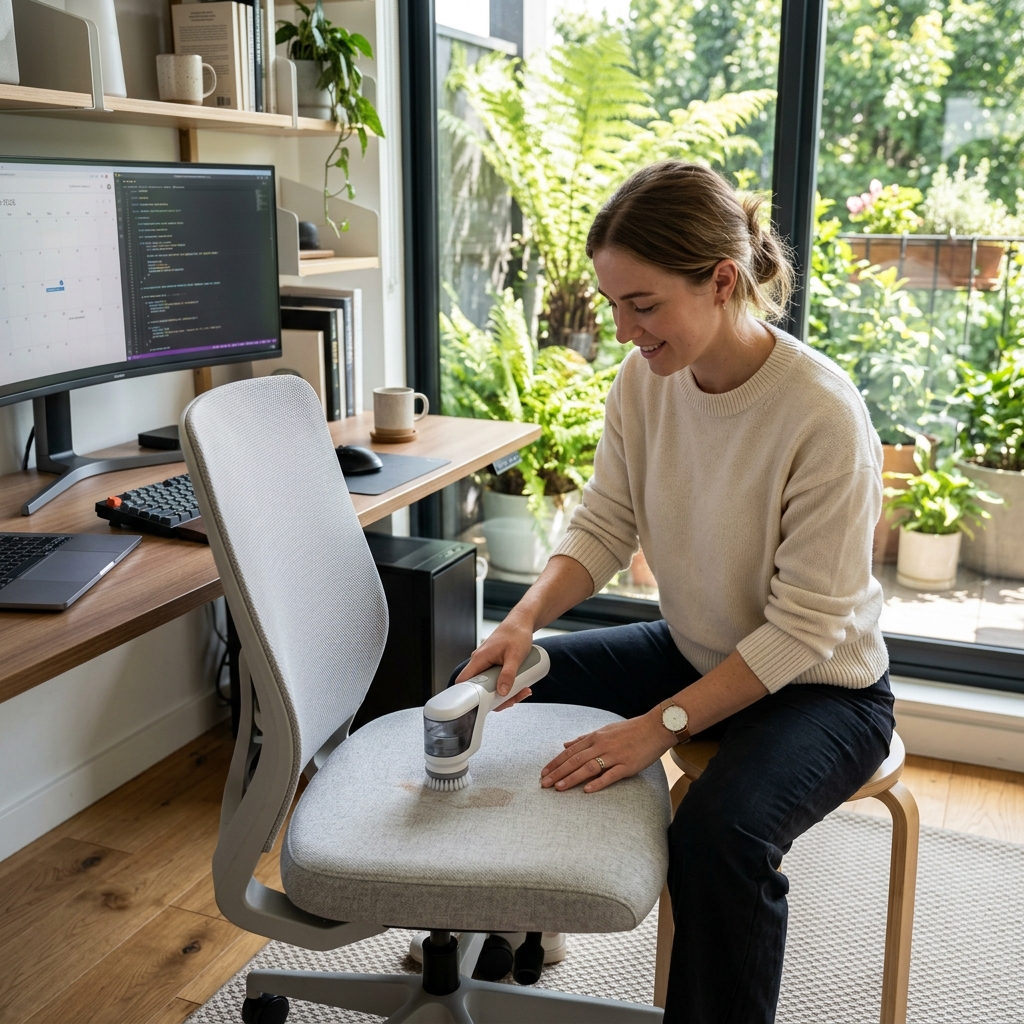 Cleaning office chair fabric guide 2024 - remove stains & refresh upholstery.