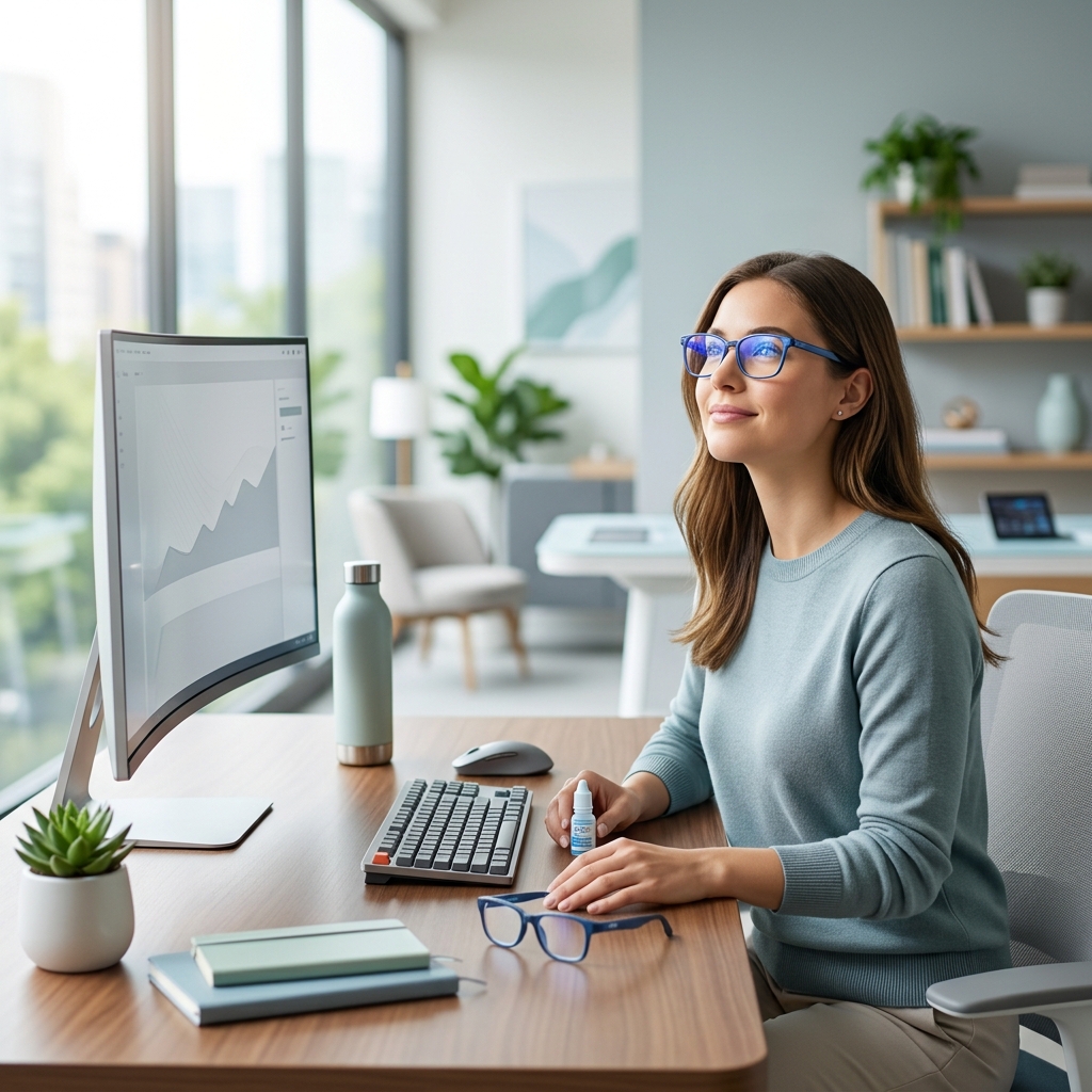 Beat the Burn: How to Reduce Eye Strain at Work (2026 Guide)