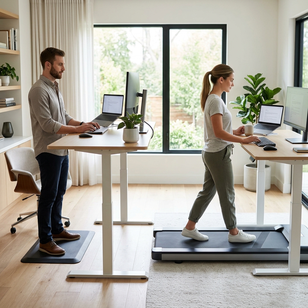 Standing Desk vs Treadmill Desk: Which is Best for Your Home Office in 2026?